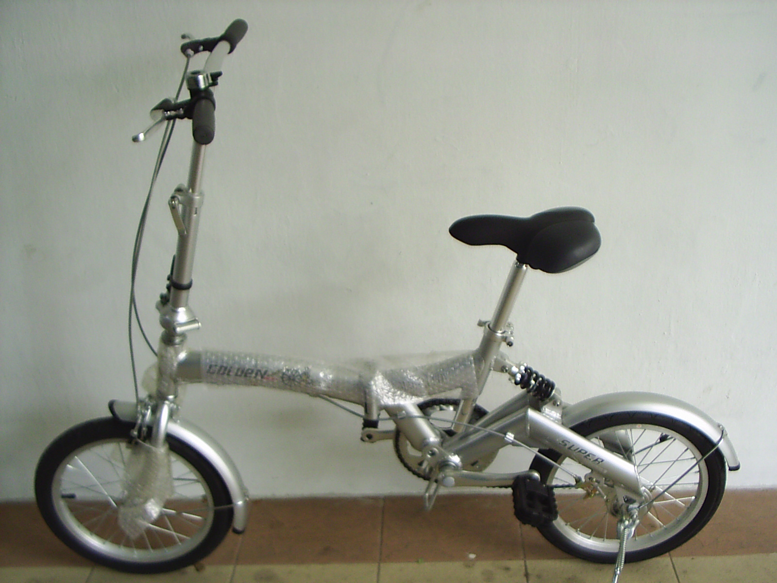 Aluminium folding 2025 bike